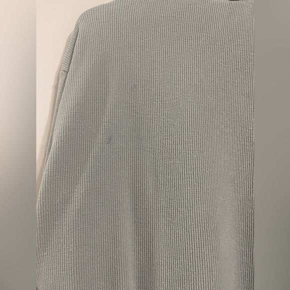 SKIMS Sage Green Brushed Micro Waffle Knit Robe - Picture 7 of 7